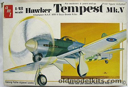 AMT 1/48 Hawker Tempest Mk.V, T641 plastic model kit